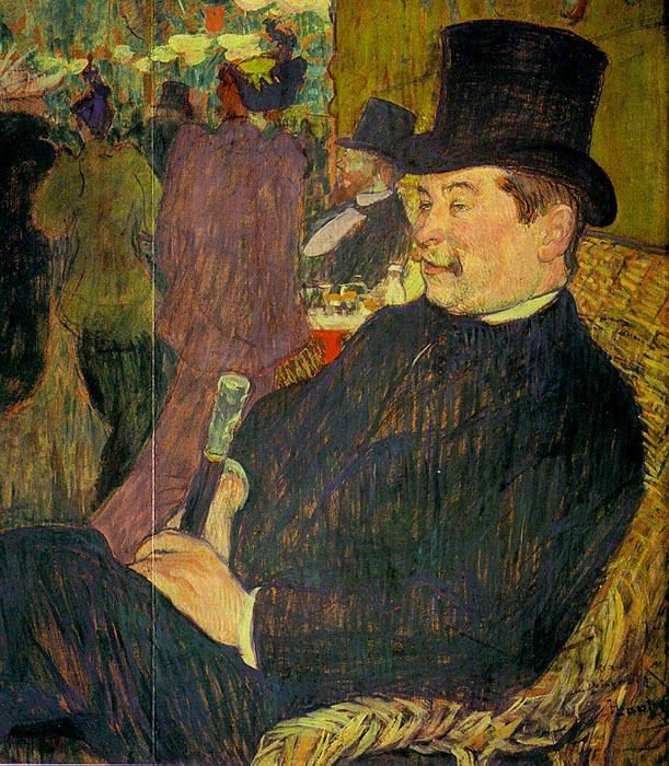 Portrait of Monsieur Delaporte at the Jardin de Paris